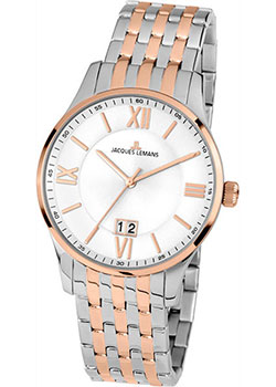 

fashion наручные мужские часы Jacques Lemans 1-1845R. Коллекция London