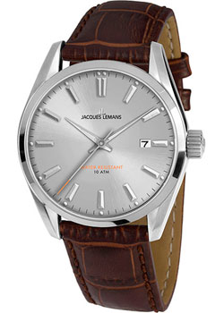 

fashion наручные мужские часы Jacques Lemans 1-1859B. Коллекция Derby
