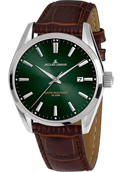 

fashion наручные мужские часы Jacques Lemans 1-1859D. Коллекция Derby