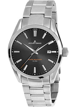 

fashion наручные мужские часы Jacques Lemans 1-1859E. Коллекция Derby