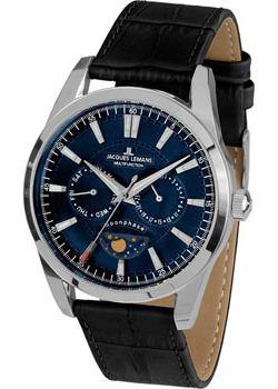 

fashion наручные мужские часы Jacques Lemans 1-1901B. Коллекция Moonphase