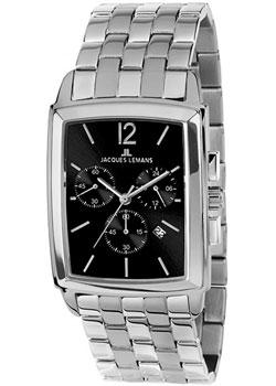 

fashion наручные мужские часы Jacques Lemans 1-1906E. Коллекция Bienne