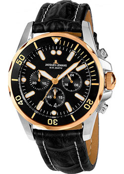 

fashion наручные мужские часы Jacques Lemans 1-1907ZD. Коллекция Liverpool