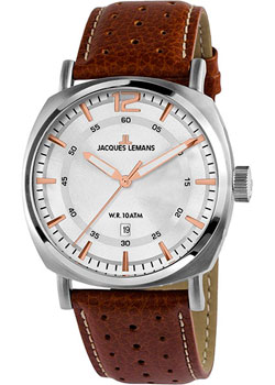 

fashion наручные мужские часы Jacques Lemans 1-1943B. Коллекция Lugano