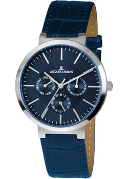 

fashion наручные мужские часы Jacques Lemans 1-1950C. Коллекция Milano