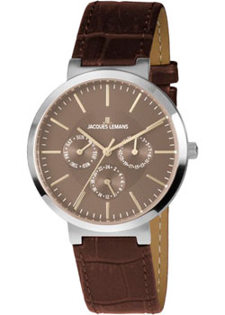 

fashion наручные мужские часы Jacques Lemans 1-1950E. Коллекция Milano