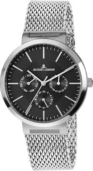 

fashion наручные мужские часы Jacques Lemans 1-1950F. Коллекция Milano