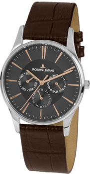 

fashion наручные мужские часы Jacques Lemans 1-1951D. Коллекция London