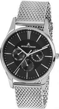 

fashion наручные мужские часы Jacques Lemans 1-1951E. Коллекция London