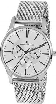 

fashion наручные мужские часы Jacques Lemans 1-1951F. Коллекция London