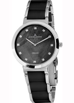 

fashion наручные женские часы Jacques Lemans 1-1999E. Коллекция Ceramic