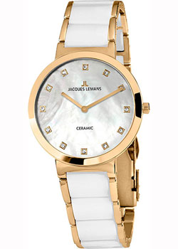 

fashion наручные женские часы Jacques Lemans 1-1999H. Коллекция Ceramic