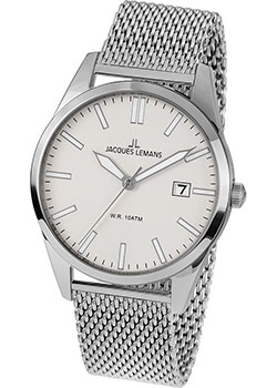 

fashion наручные мужские часы Jacques Lemans 1-2002L. Коллекция Classic