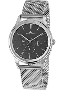 

fashion наручные мужские часы Jacques Lemans 1-2061F. Коллекция Retro Classic