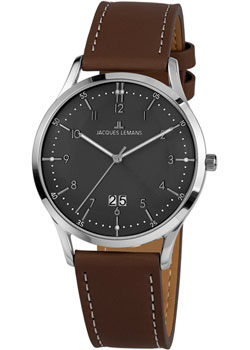 

fashion наручные мужские часы Jacques Lemans 1-2066A. Коллекция Retro Classic