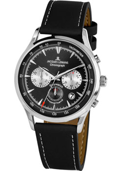 

fashion наручные мужские часы Jacques Lemans 1-2068A. Коллекция Retro Classic