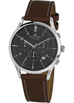 

fashion наручные мужские часы Jacques Lemans 1-2068M. Коллекция Retro Classic