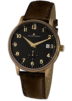 

fashion наручные мужские часы Jacques Lemans N-215ZK. Коллекция Retro Classic