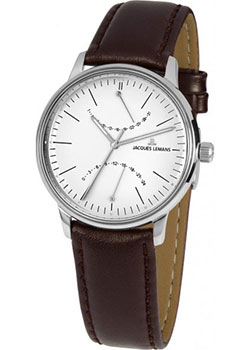

fashion наручные мужские часы Jacques Lemans N-218B. Коллекция Retro Classic
