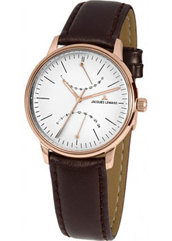 

fashion наручные мужские часы Jacques Lemans N-218D. Коллекция Retro Classic
