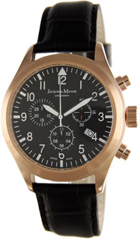 

Швейцарские наручные мужские часы Jacques du Manoir CHR.23. Коллекция Chronograph