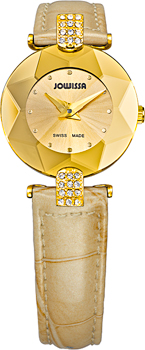 

Швейцарские наручные женские часы Jowissa J5.187.S. Коллекция Faceted