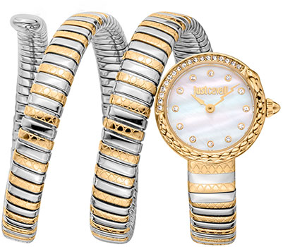 fashion наручные женские часы Just Cavalli JC1L302M0055 Коллекция Snake 24790₽