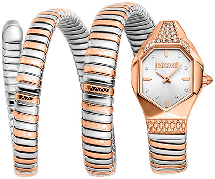 fashion наручные женские часы Just Cavalli JC1L370M0065 Коллекция Snake 30990₽