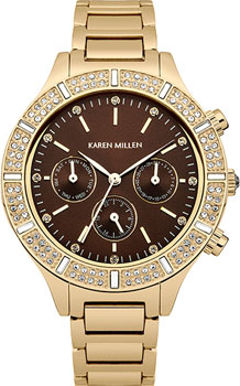 

fashion наручные женские часы Karen Millen KM103GM. Коллекция AW-4