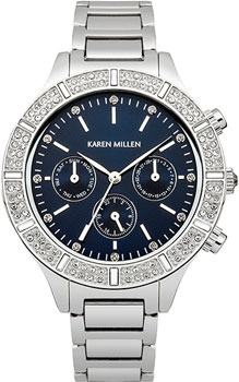 

fashion наручные женские часы Karen Millen KM103SM. Коллекция AW-4