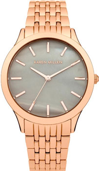 

fashion наручные женские часы Karen Millen KM106ERGM. Коллекция SS-15