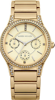 

fashion наручные женские часы Karen Millen KM107GM. Коллекция AW-4
