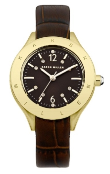 

fashion наручные женские часы Karen Millen KM109TG. Коллекция Classic
