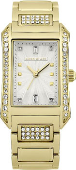 

fashion наручные женские часы Karen Millen KM111GM. Коллекция Rectangular