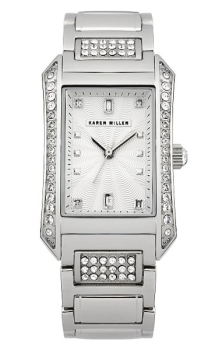 

fashion наручные женские часы Karen Millen KM111SM. Коллекция Rectangular