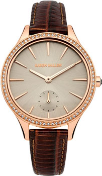 

fashion наручные женские часы Karen Millen KM112VRG. Коллекция SS-15