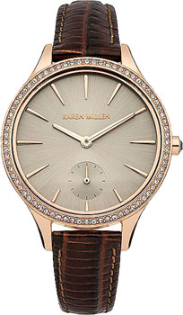 

fashion наручные женские часы Karen Millen KM112VRGA. Коллекция SS-15