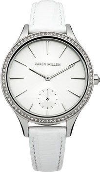 

fashion наручные женские часы Karen Millen KM112W. Коллекция SS-15