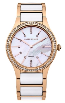 

fashion наручные женские часы Karen Millen KM122RGM. Коллекция Ceramic