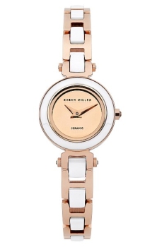

fashion наручные женские часы Karen Millen KM125WGM. Коллекция Ceramic