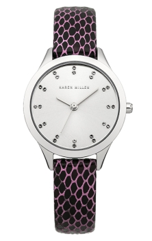 

fashion наручные женские часы Karen Millen KM127V. Коллекция Snake