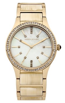 

fashion наручные женские часы Karen Millen KM128CGM. Коллекция Be in trend