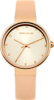 

fashion наручные женские часы Karen Millen KM131CRG. Коллекция Classic