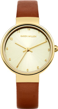 

fashion наручные женские часы Karen Millen KM131TG. Коллекция Classic