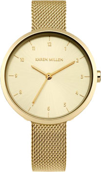 

fashion наручные женские часы Karen Millen KM135GM. Коллекция SS-16