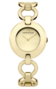 

fashion наручные женские часы Karen Millen KM136GM. Коллекция Be in trend