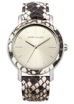 

fashion наручные женские часы Karen Millen KM137CSP. Коллекция Snake