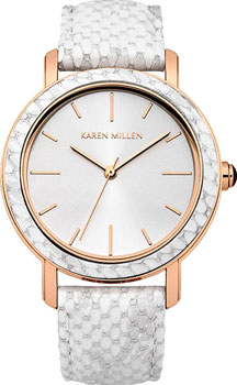 

fashion наручные женские часы Karen Millen KM137W. Коллекция AW-4