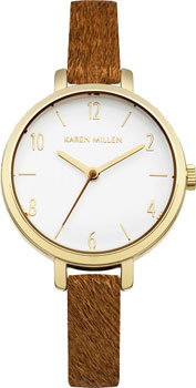 

fashion наручные женские часы Karen Millen KM138TG. Коллекция SS-16