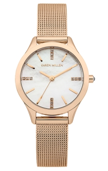 

fashion наручные женские часы Karen Millen KM140RM. Коллекция Classic